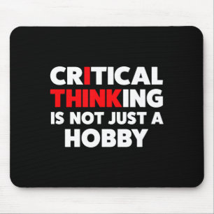Mousepad Engraçado Para Céticos - Citações de Pensamento Cr