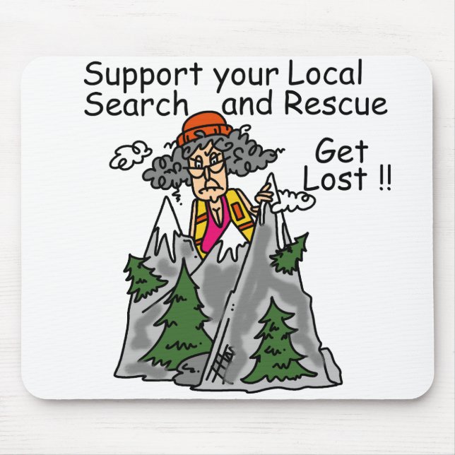 Mousepad Engraçado Perder (Frente)