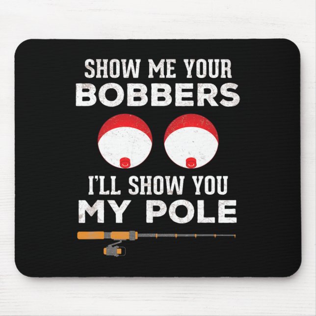 Mousepad Engraçado Presente De Pesca Para Homens Gag Humor  (Frente)