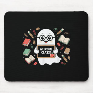 Mousepad Engraçado Professor Fantasma De Volta Ao Halloween