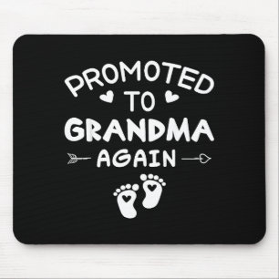 Mousepad Engraçado promovido a avó em breve será avó
