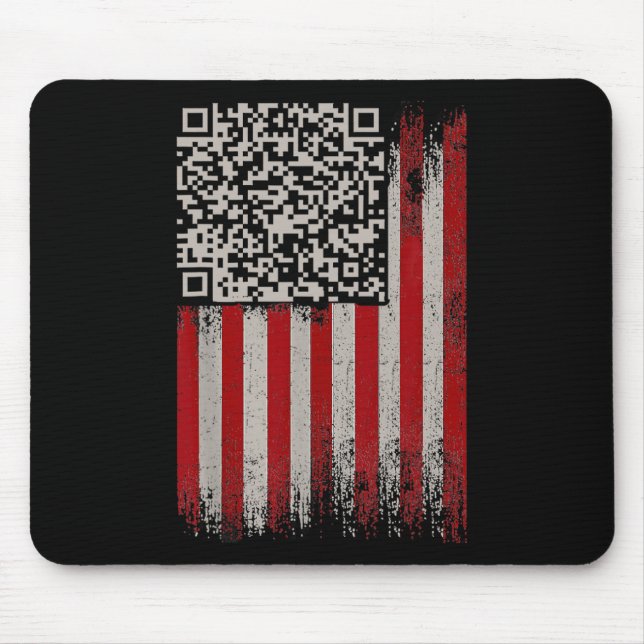 Mousepad Engraçado Qr Trump Dance Code (Frente)