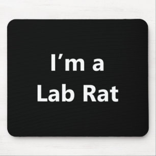 Mousepad Engraçado Rat Halloween Figurume Minuto de Fenda L