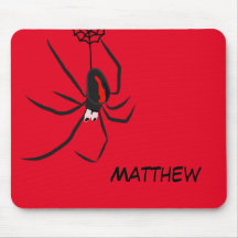 Engraçado Red Back Spider Nome pessoal