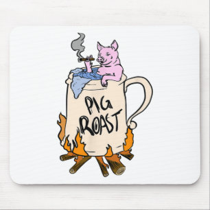 Mousepad Engraçado Rostro De Uma Caneca de cerveja De Cerve