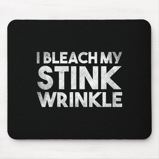 Mousepad Engraçado Sarcástico Bleach Fedor Ruga Humorístico (Frente)