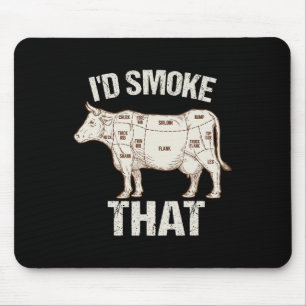 Mousepad Engraçado Sarcástico Chef Butcher Cook Churrasco E