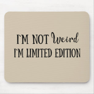 Mousepad Engraçado sarcástico diz aspas introvertidas