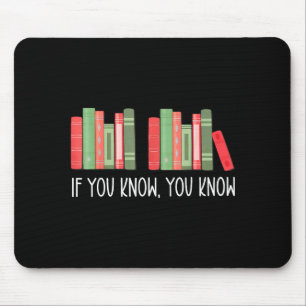 Mousepad Engraçado Se Você Sabe Você Sabe 6 7 Lendo Livros 