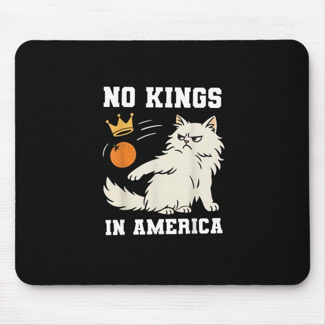 Mousepad Engraçado Sem Reis na América Estilo Clássico Retr (Frente)