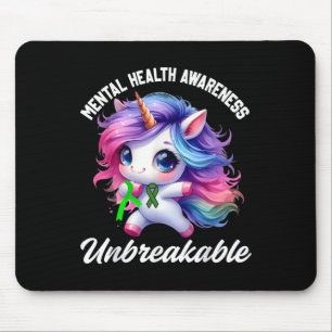Mousepad Engraçado Sensibilização para a Saúde Mental Unicó