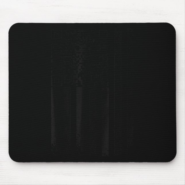 Mousepad Engraçado Seu Código De Varredura De Trump Qr, Ame (Frente)