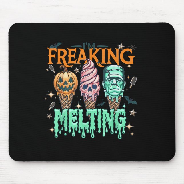 Mousepad Engraçado Sou Freakin Melting Frankenstein Monster (Frente)
