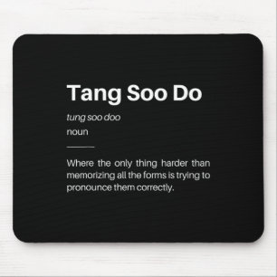 Mousepad Engraçado Tang Soo Do Definition Martits Karate S