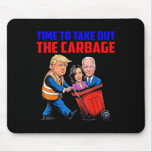 Mousepad Engraçado Tempo De Lixo Para Tirar O Lixo E