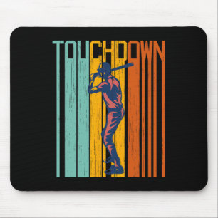 Mousepad Engraçado Touchdown Baseball Shirt Misturado S