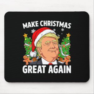 Mousepad Engraçado Trump 2024 Faça Excelente de Natal novam