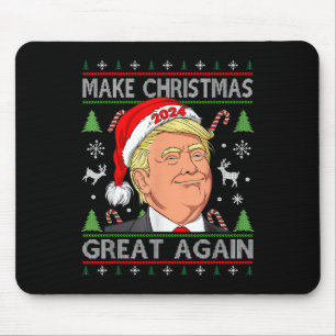 Mousepad Engraçado Trump 2024 Faça o Excelente de Natal nov