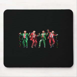 Mousepad Engraçado Trump Dance Papai Noel Natal