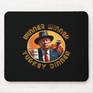 Mousepad Engraçado Trump Graças Vencedor da Turquia Dinn