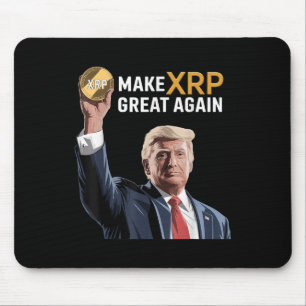 Mousepad Engraçado Trump Torne O Excelente Xrp Novamente Cr