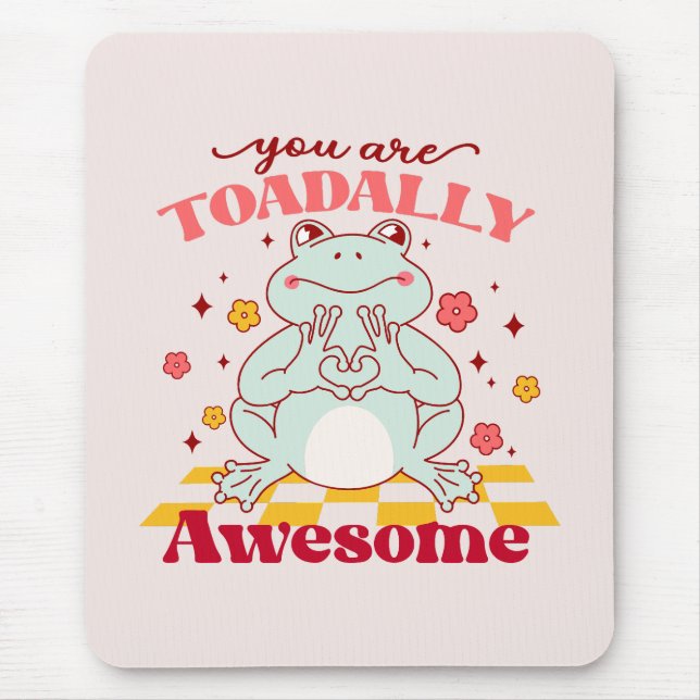 Mousepad Engraçado, Você É Incrível. (Frente)