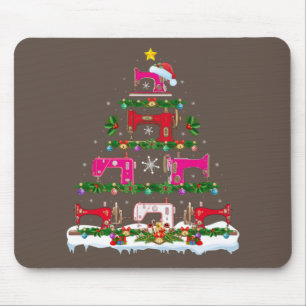 Mousepad Engraçado Xmas Lighting Machine Árvore de Natal