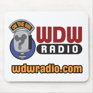 Mousepad Engrenagem de rádio do logotipo de WDW