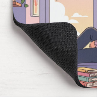 Mousepad Enjoying Music