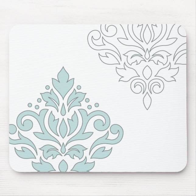 Mousepad Enrole a arte que do damasco eu (linha) Duck o (Frente)