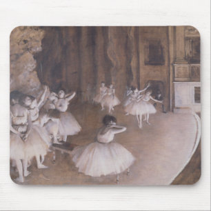 Mousepad Ensaio no palco, 1874 do balé de Edgar Degas