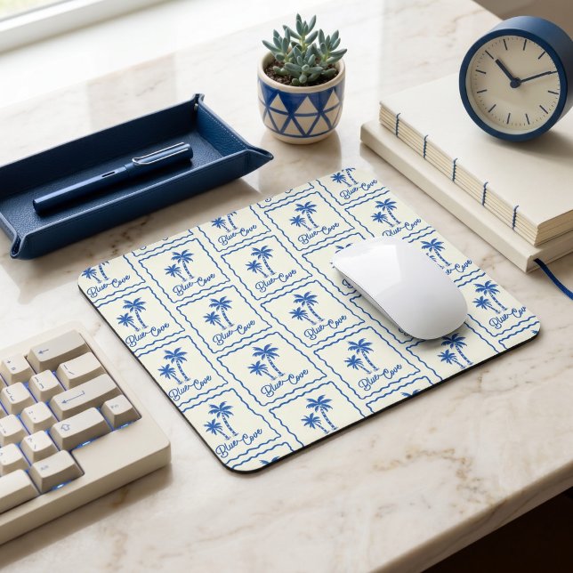 Mousepad Enseada Azul (Criador carregado)