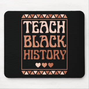 Mousepad Ensinar História Negra Mês Professor Africano-Amer