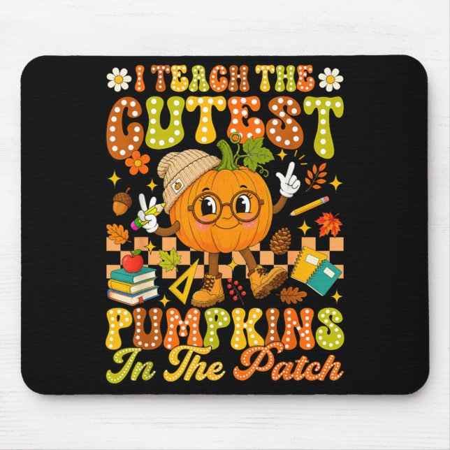 Mousepad Ensine a Abobrinha Mais Fofa do Outono (Frente)