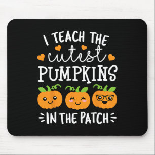 Mousepad Ensine As Abóboras Mais Bastantes No Patch Hallowe
