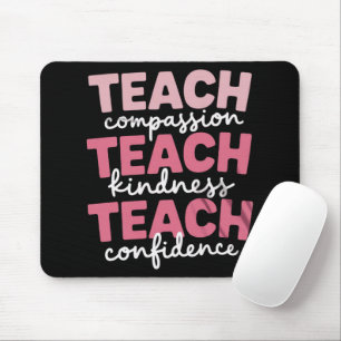 Mousepad Ensine Educação para a Vida de Professores Fofos I