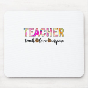 Mousepad Ensino de Adoração do Ensino de Arte de Professore