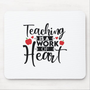 Mousepad Ensino De Arte De Professores É Uma Obra De Cora
