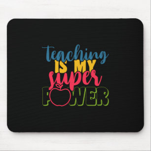 Mousepad Ensino no Dia do Professor é o meu super poder