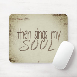 Mousepad "Então Canta Minha Alma" Música