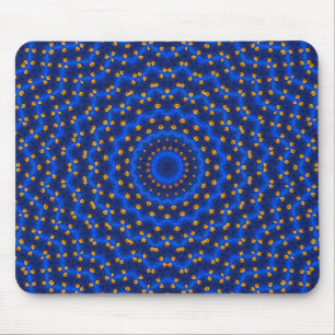 Mousepad Ente auf Blau Caleidoscópio Pequeno