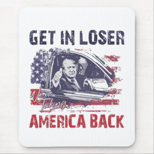 Mousepad Entra em Perdedor, estamos levando a América de vo