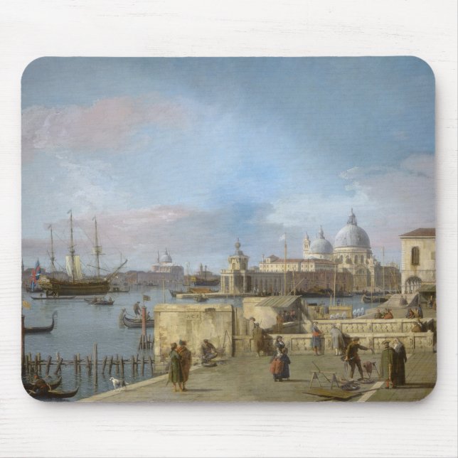 Mousepad Entrada do Grande Canal do Molo, Veneza (Frente)