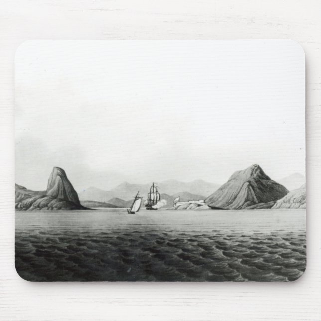 Mousepad Entrada do porto de Rio de Janeiro (Frente)