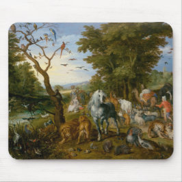Mousepad Entrada dos animais na arca de Noah (Brueghel)