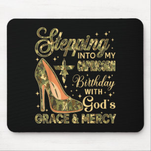 Mousepad Entrando No Meu Aniversário De Capricórnio Com A G
