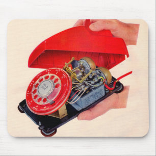 Mousepad entranhas do telefone revelada