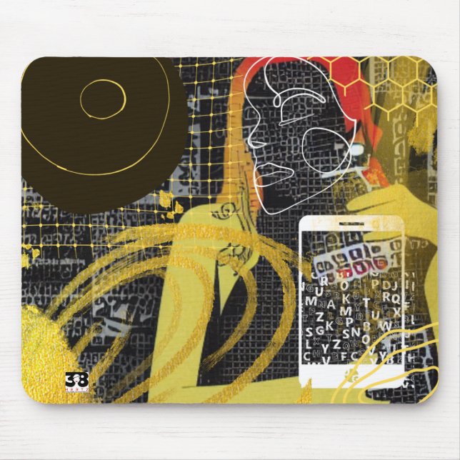 Mousepad Enviando mensagens para amigos (Frente)