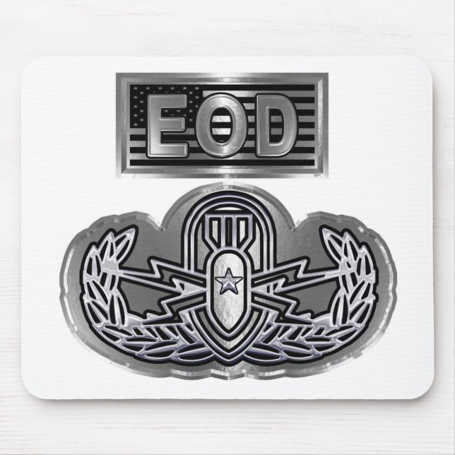 Mousepad EOD comemorativo de concepção única (Frente)