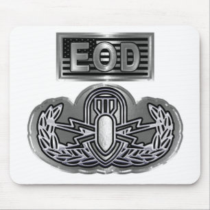 Mousepad EOD comemorativo de concepção única